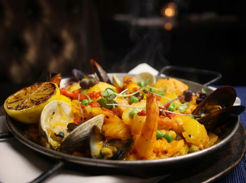 Spanish Paella at Buena Vista, NYC